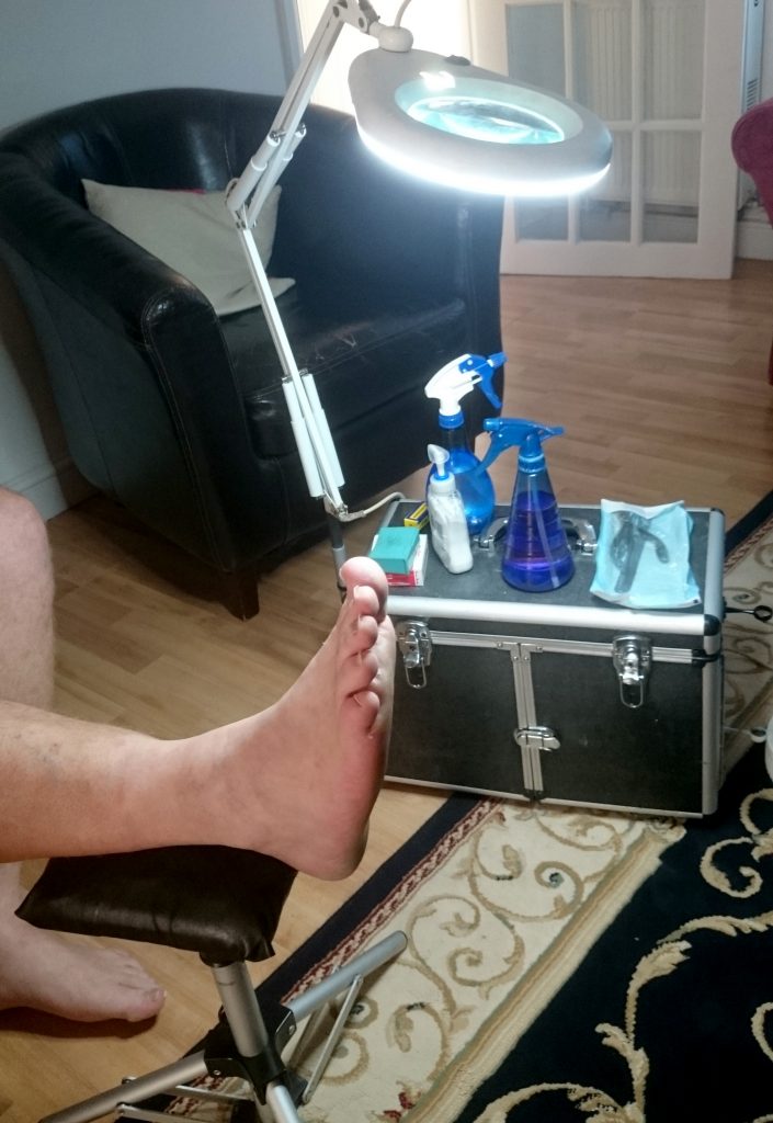 Toolcase & footrest